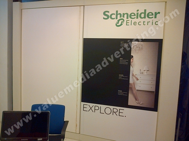Digital Printing - Schneider Electric Explore - Value Media Advertising