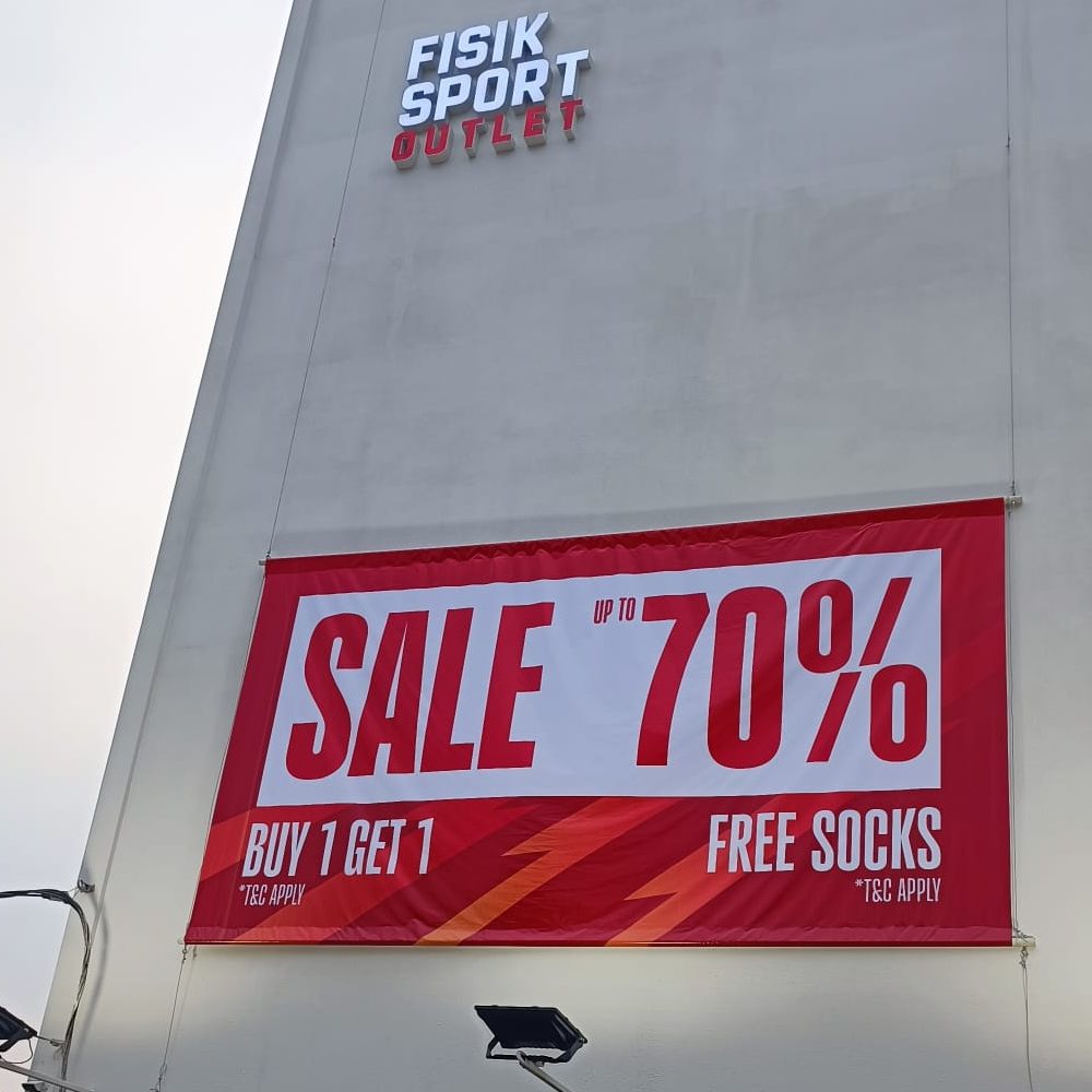 Digital Printing Banner Backdrop - Project Fisik Sport - 01