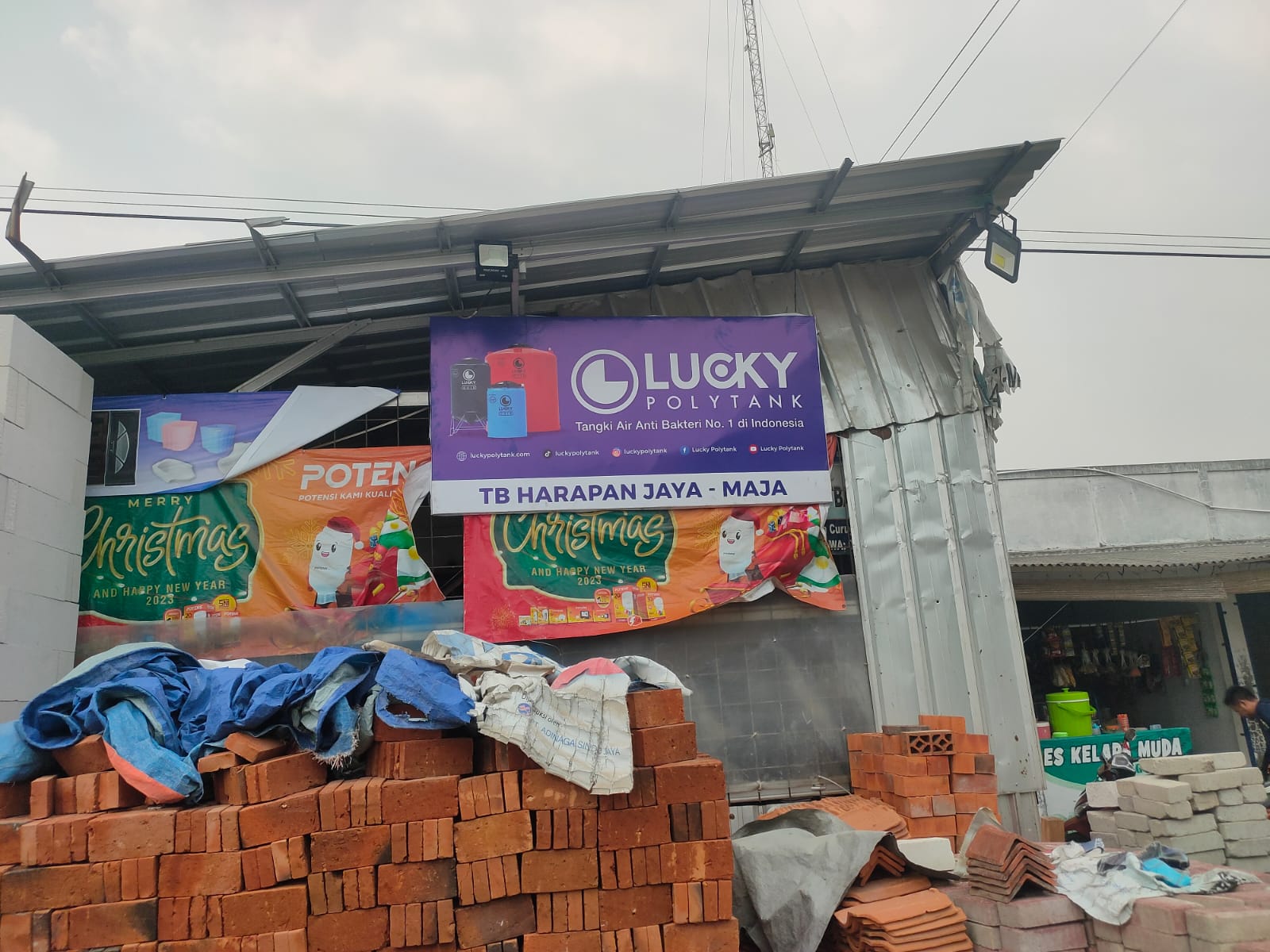 Sign Board Plang Nama - Project TB Harapan Jaya - 01